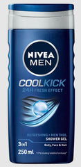 Nivea Men cool kick douchegel 250.00 Milliliter