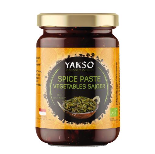 Yakso Spice paste vegetables sajoer (bumbu sajoer) bio 100 Gram