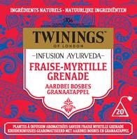 Twinings Ayurveda aardbei bosbes granaatappel 20 Zakjes