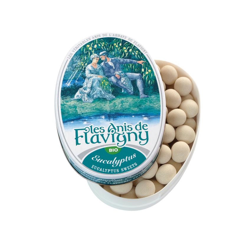 Anis de Flavigny Anijspastilles eucalyptus bio 50 Gram