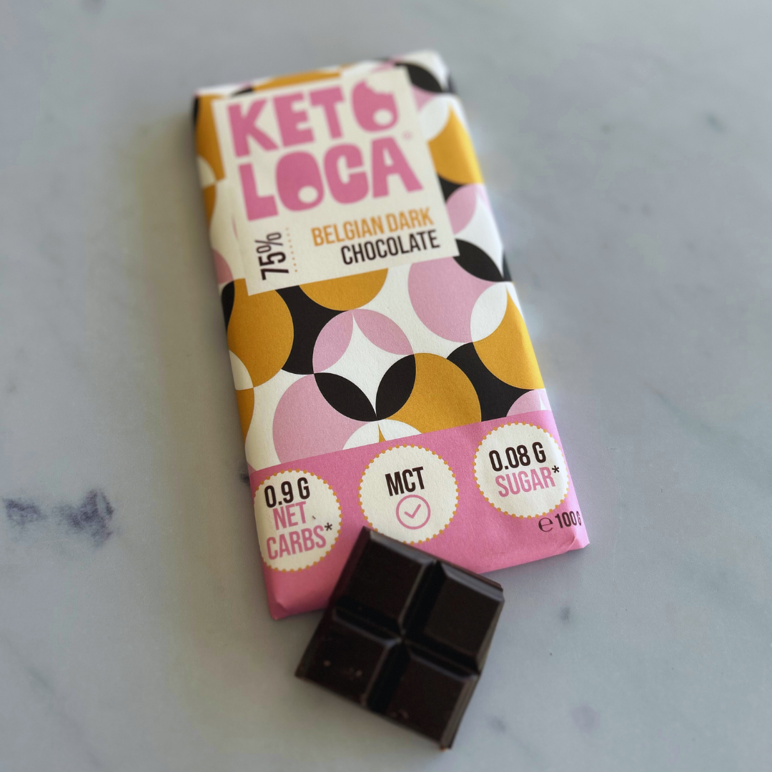 SWEET-SWITCH Belgian dark chocolate 75% 100.00 Gram
