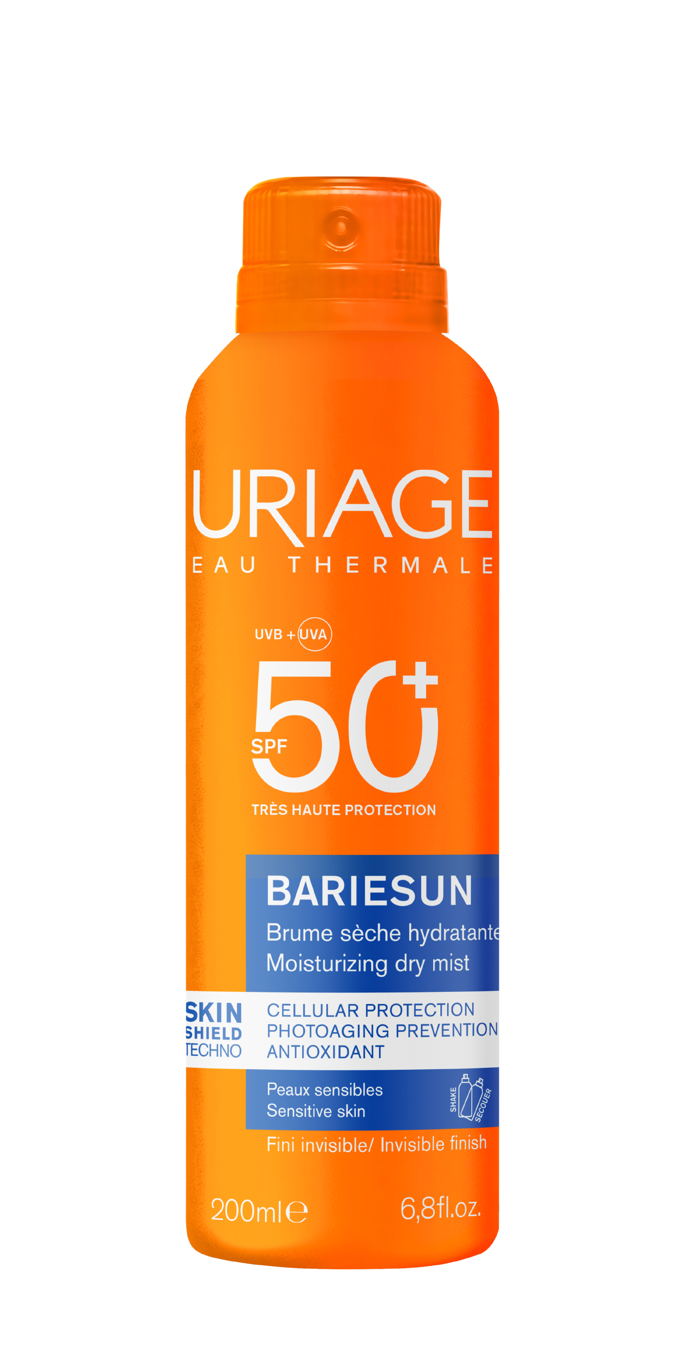 Uriage Bariesun SPF50+ dry mist 200.00 Milliliter