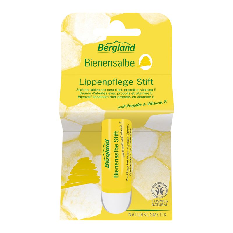 Bergland Bijenzalf lippenbalsem 4.80 Gram