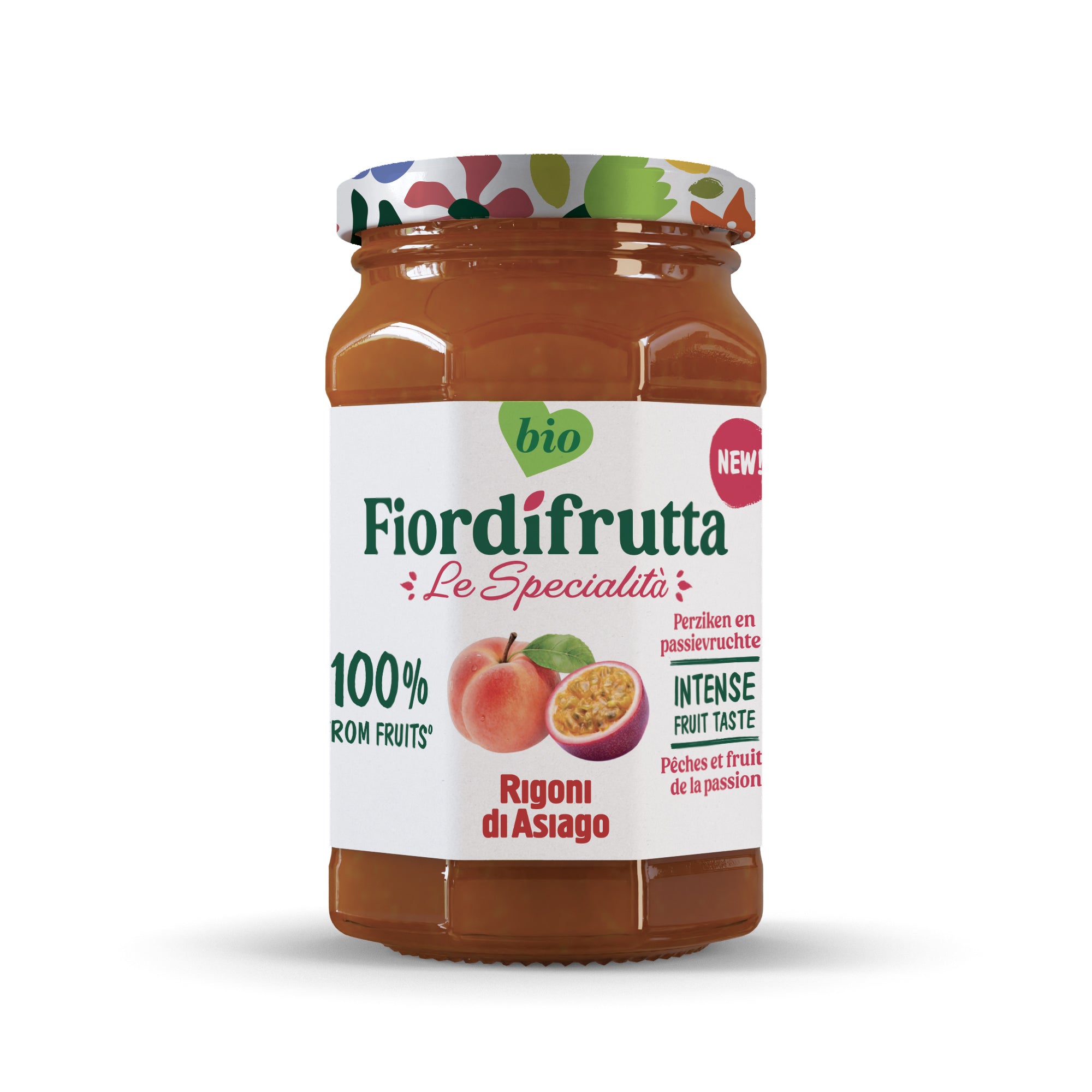 Fiordifrutta Perzik passievrucht bio 250.00 Gram