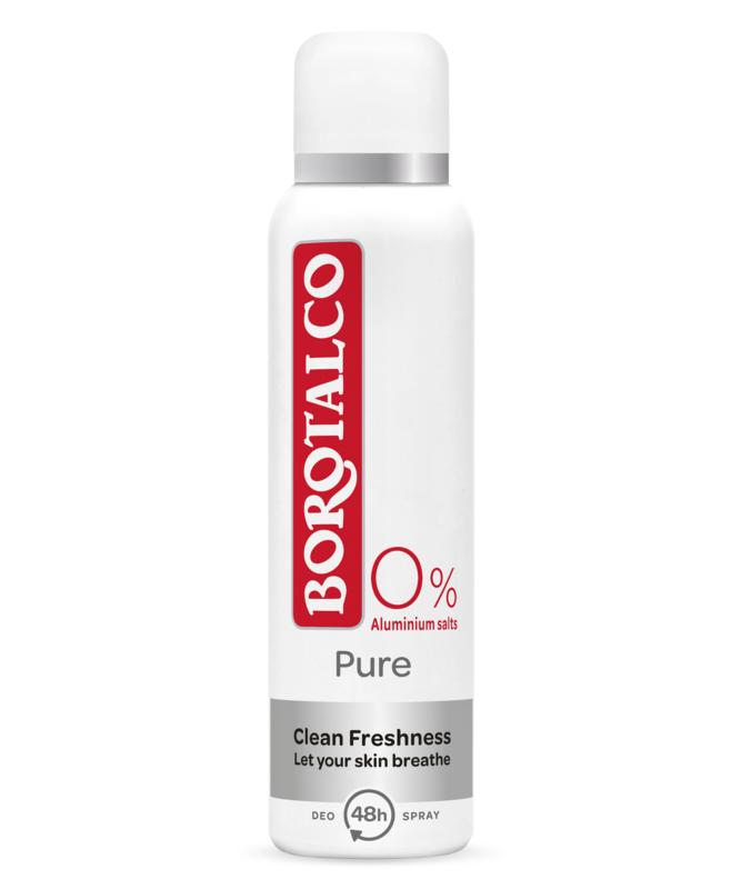 Borotalco Deodorant spray pure 150 Milliliter