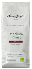 Simon Levelt Cafe N38 espresso medium dark roast bio 500 Gram