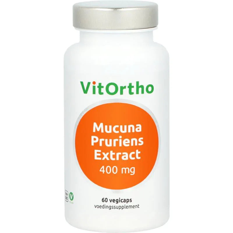 VitOrtho Mucuna pruriens extract 400 mg 60 Vegetarische capsules