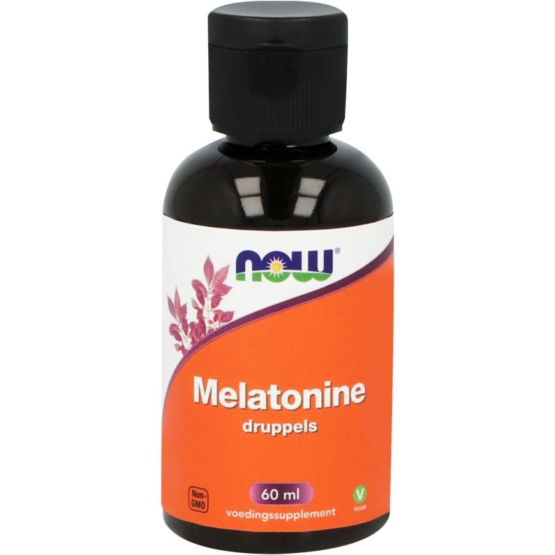 NOW Melatonine 149mcg druppels 60 Milliliter