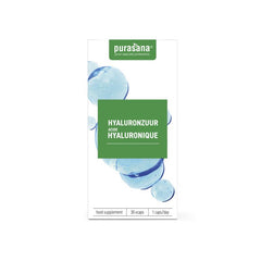 Purasana Hyaluronzuur 30 Capsules