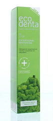 Ecodenta Tandpasta whitening bergamot citroen kalident 100.00 Milliliter