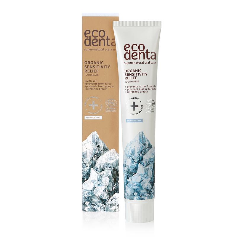 Ecodenta Tandpasta organic gevoelige tanden 75 Milliliter