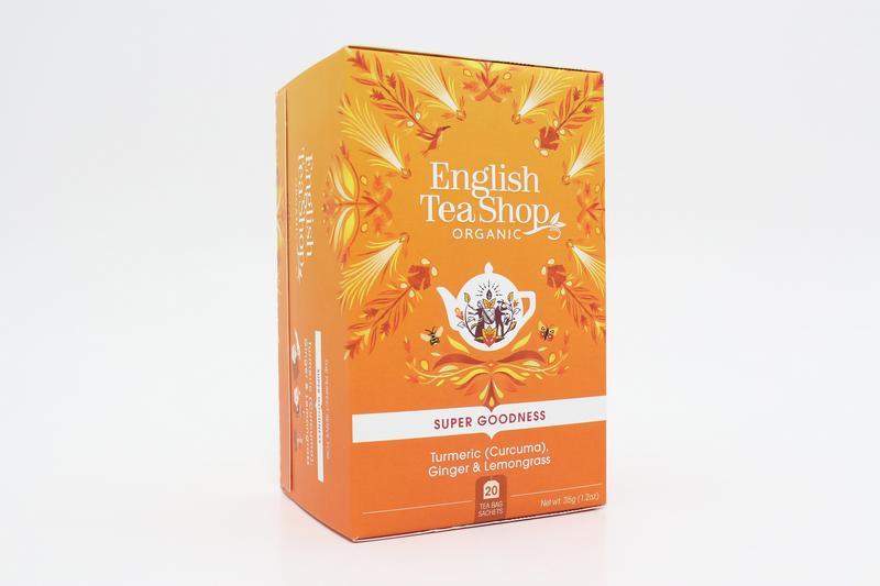 English Tea Shop Turmeric ginger & lemongrass bio 20 Zakjes