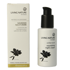 Living Nature Nachtcreme voedend 60 Milliliter