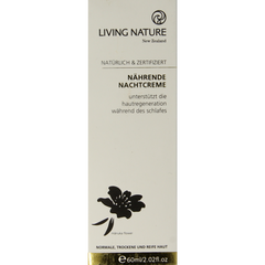 Living Nature Nachtcreme voedend 60.00 Milliliter