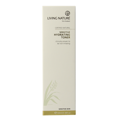 Living Nature Hydraterende tonic gel gevoelige huid 100.00 Milliliter