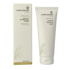 Living Nature Hydraterende tonic gel gevoelige huid 100 Milliliter