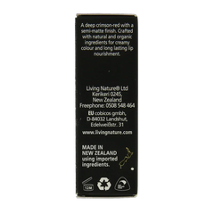 Living Nature Lippenstift pure passion 3.9 Gram