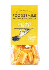 Food2Smile Orange treats suikervrij glutenvrij lactosevrij 90 Gram