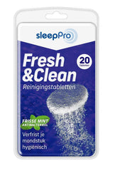 SleepPro Fresh & clean reinigingstabletten 20 Stuks