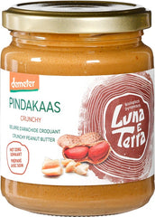 Luna E Terra Pindakaas crunchy bio 250 Gram