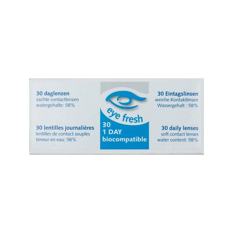 Eyefresh Daglenzen -0.50 30.00 Stuks