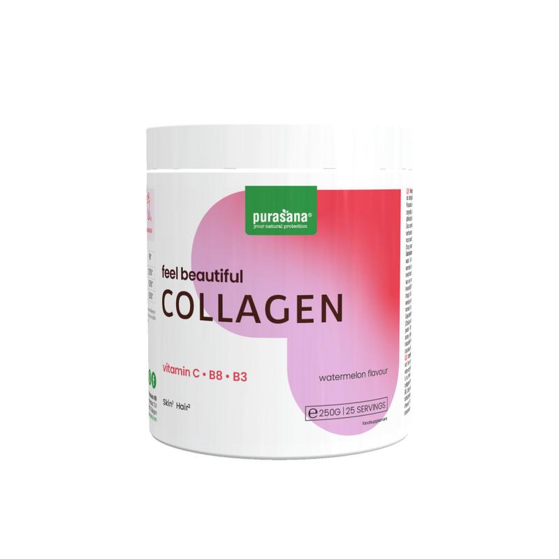 Purasana Collageen watermeloen 250.00 Gram