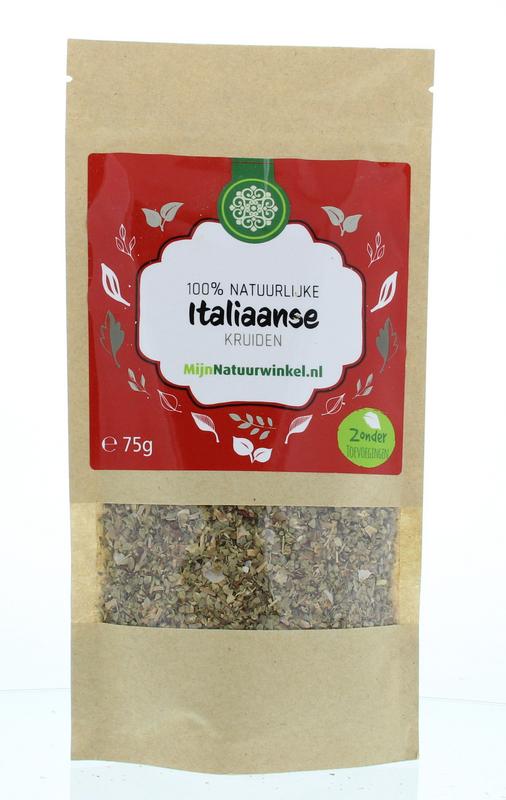 MijnNatuurwinkel Italiaanse kruiden 75.00 Gram