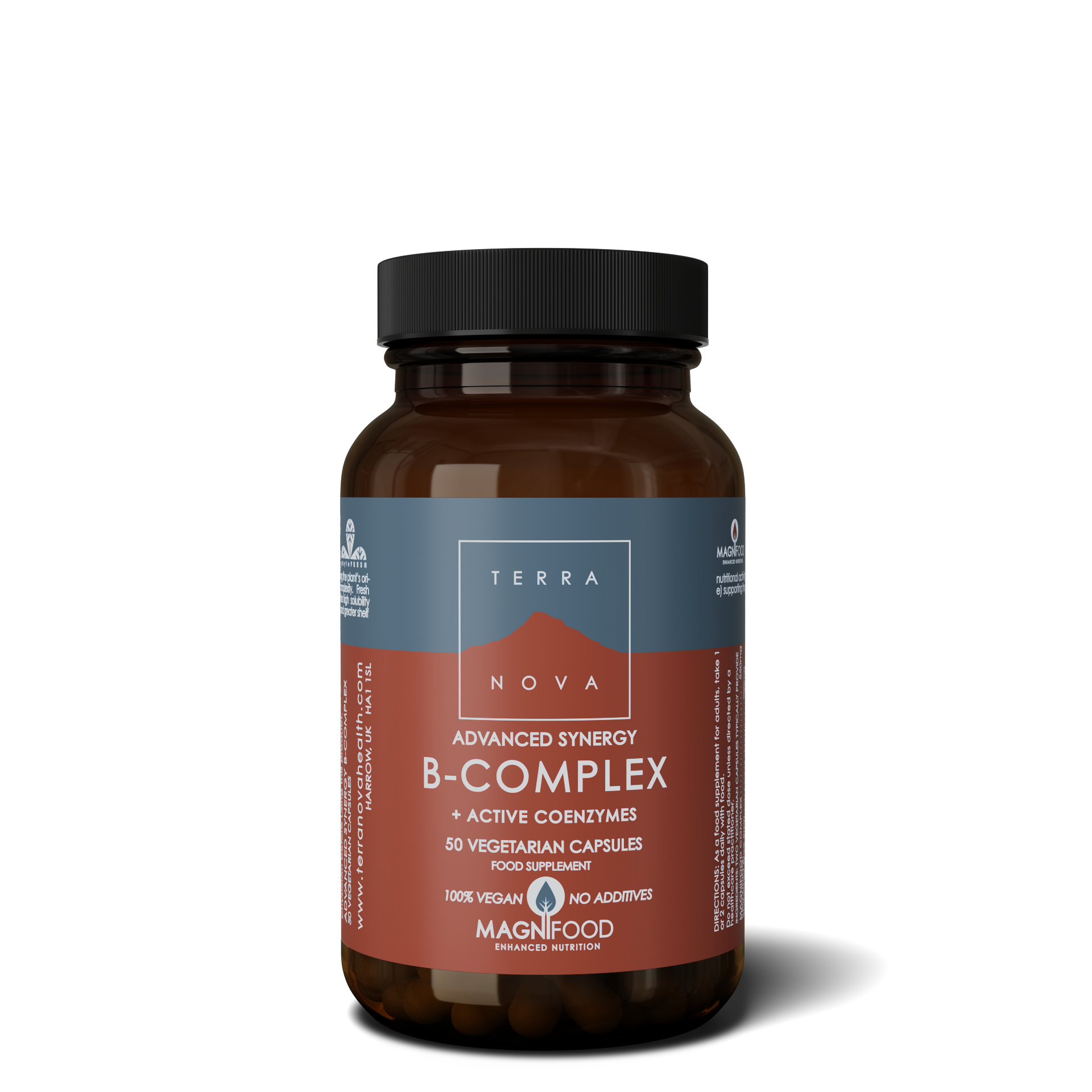 Terranova Advanced synergy B complex 50.00 Vegetarische capsules