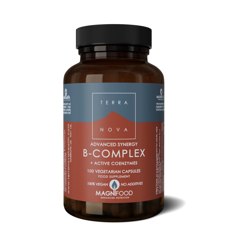 Terranova Advanced synergy B complex 100.00 Vegetarische capsules