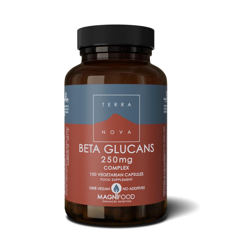Terranova Beta glucans 250mg complex 100.00 Vegetarische capsules