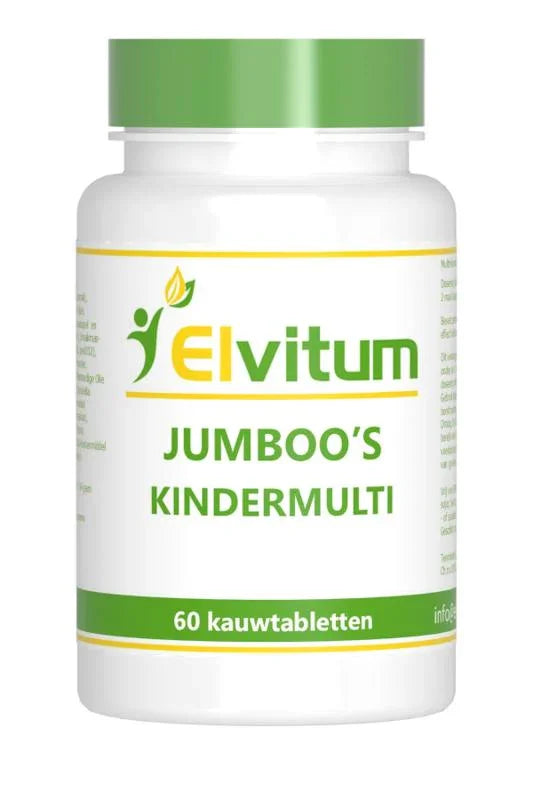 Elvitum Jumboos kindermulti 60 Kauwtabletten