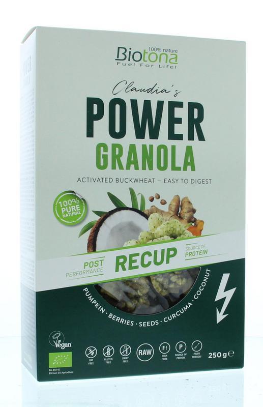 Biotona Power granola recup bio 250 Gram