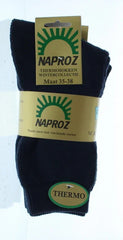 Naproz Thermo sokken blauw maat 35-38 3 Paar
