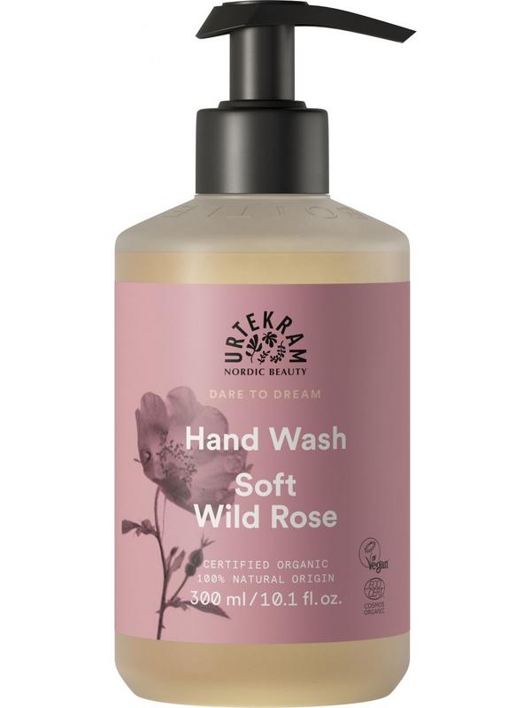 Urtekram Handzeep soft wild rose 300.00 Milliliter