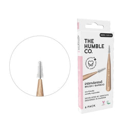The Humble Co Interdental borstel 0.40 mm roze 6.00 Stuks
