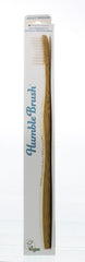 The Humble Co Tandenborstel bamboe medium wit 1.00 Stuks