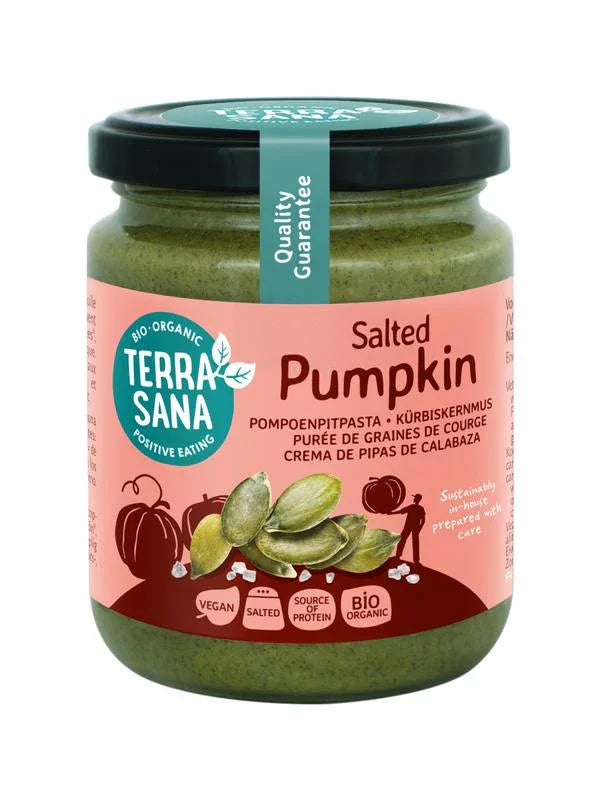 TerraSana Pompoenpitpasta met himalayazout bio 250 Gram