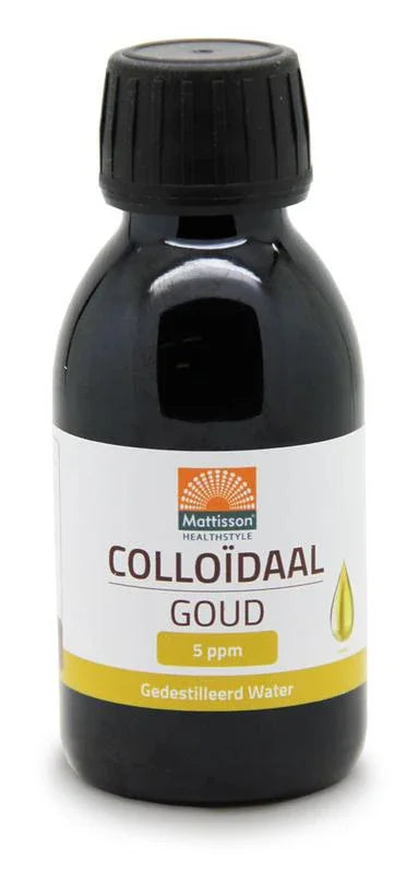 Mattisson Colloidaal goud 5ppm 100 Milliliter