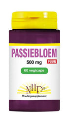 NHP Passiebloem puur 60.00 Vegetarische capsules