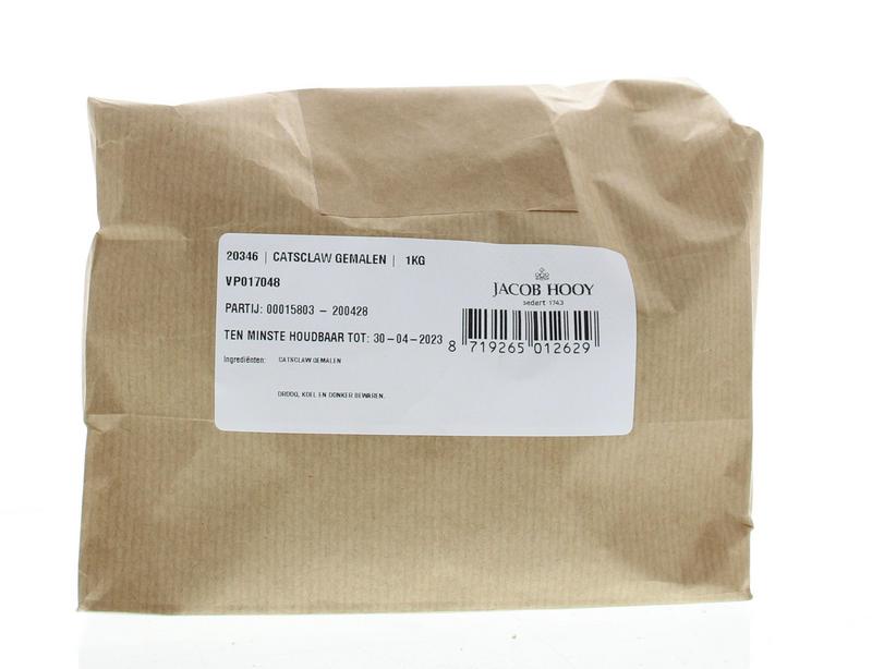 Jacob Hooy Cat's claw gemalen 1 Kilogram
