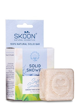 Skoon Solid shower soft & sensitive 90 Gram