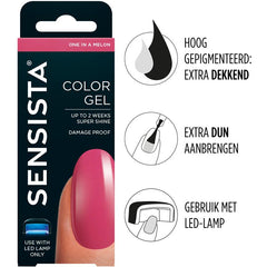 Sensista Color gel one in a melon 7.5 Milliliter