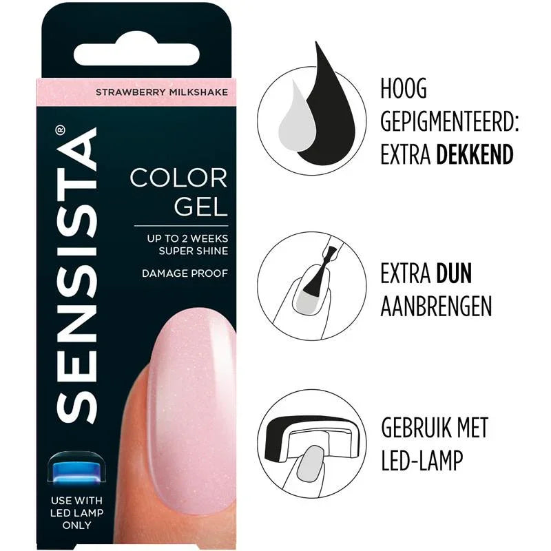 Sensista Color gel strawberry milkshake 7.5 Milliliter