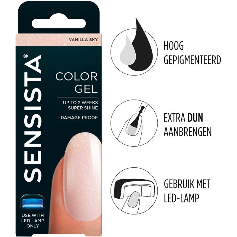 Sensista Color gel vanilla sky 7.5 Milliliter
