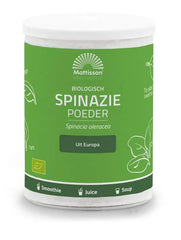 Mattisson Spinazie poeder bio 125 Gram