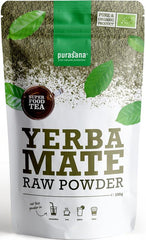 Purasana Yerba mate thee poeder vegan bio 100 Gram