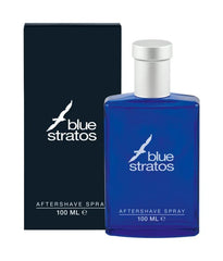 Blue Stratos Aftershave + vapo 100 Milliliter