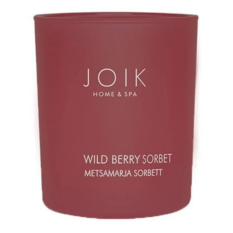 Joik Organics Geurkaars wild berry sorbet vegan 150 Gram