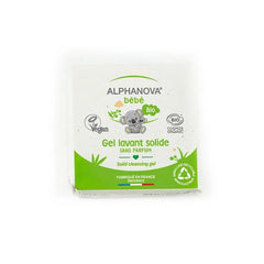 Alphanova Bebe Baby bio solid cleansing gel 100 Gram