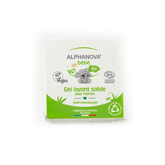 Alphanova Bebe Baby bio solid cleansing gel 100 Gram